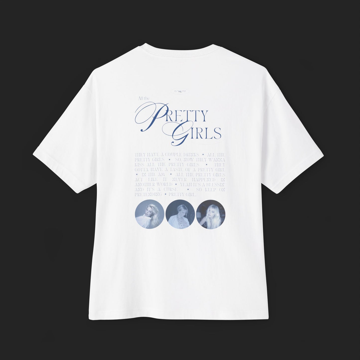 Renee Pretty Girls | Unisex oversized boxy tee