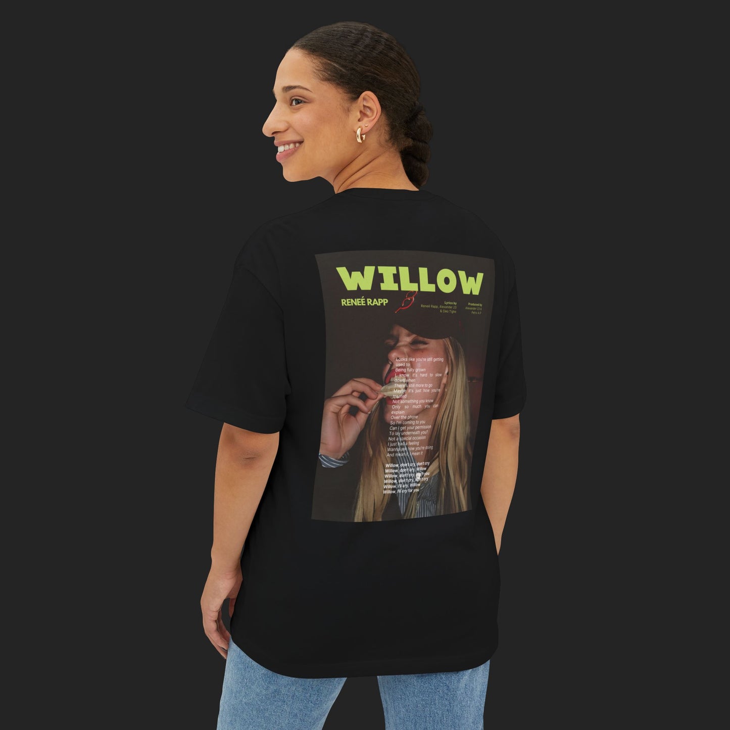 Renee Willow | Unisex oversized boxy tee
