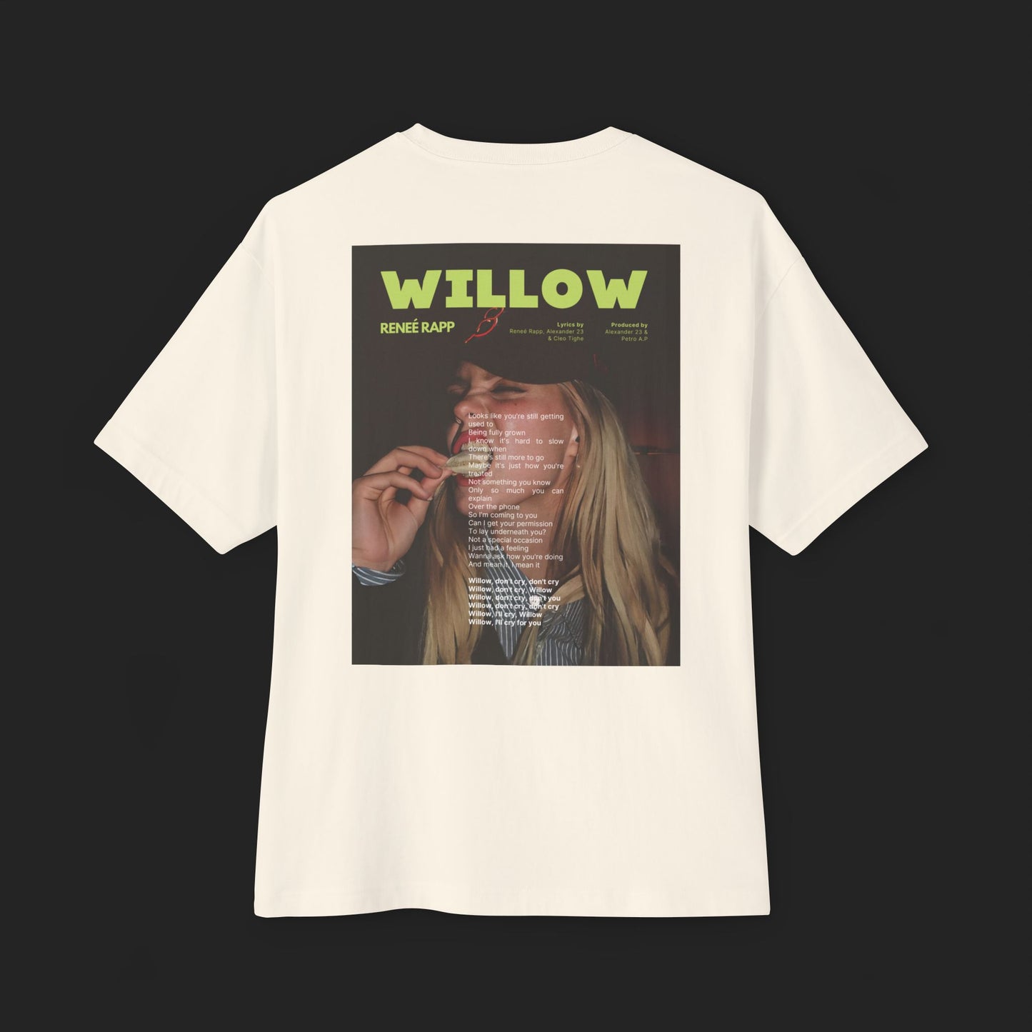 Renee Willow | Unisex oversized boxy tee