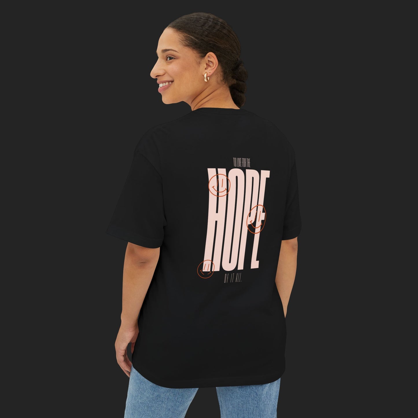 Taylor Hope of it all | Unisex oversized boxy tee