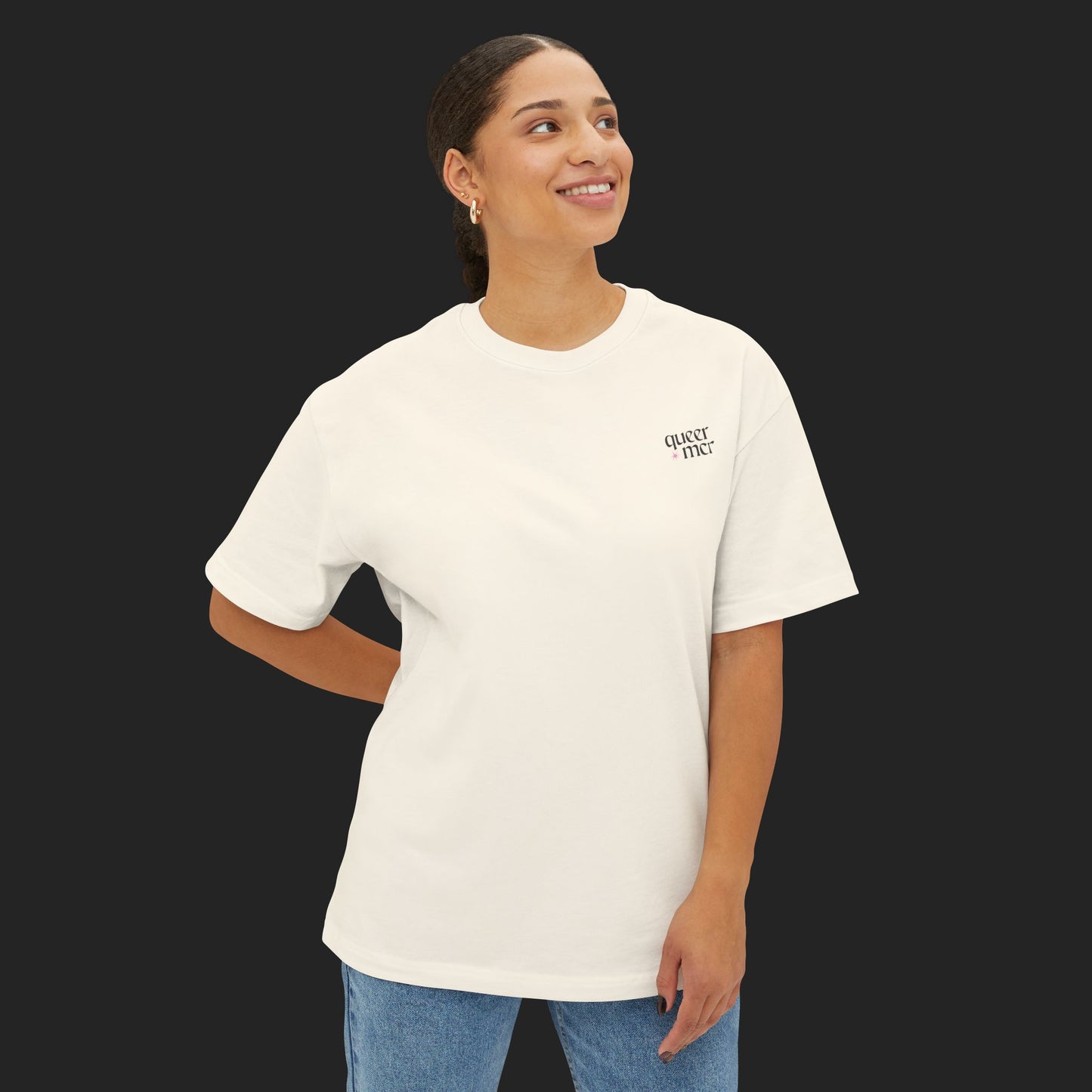 Renee Pretty Girls | Unisex oversized boxy tee