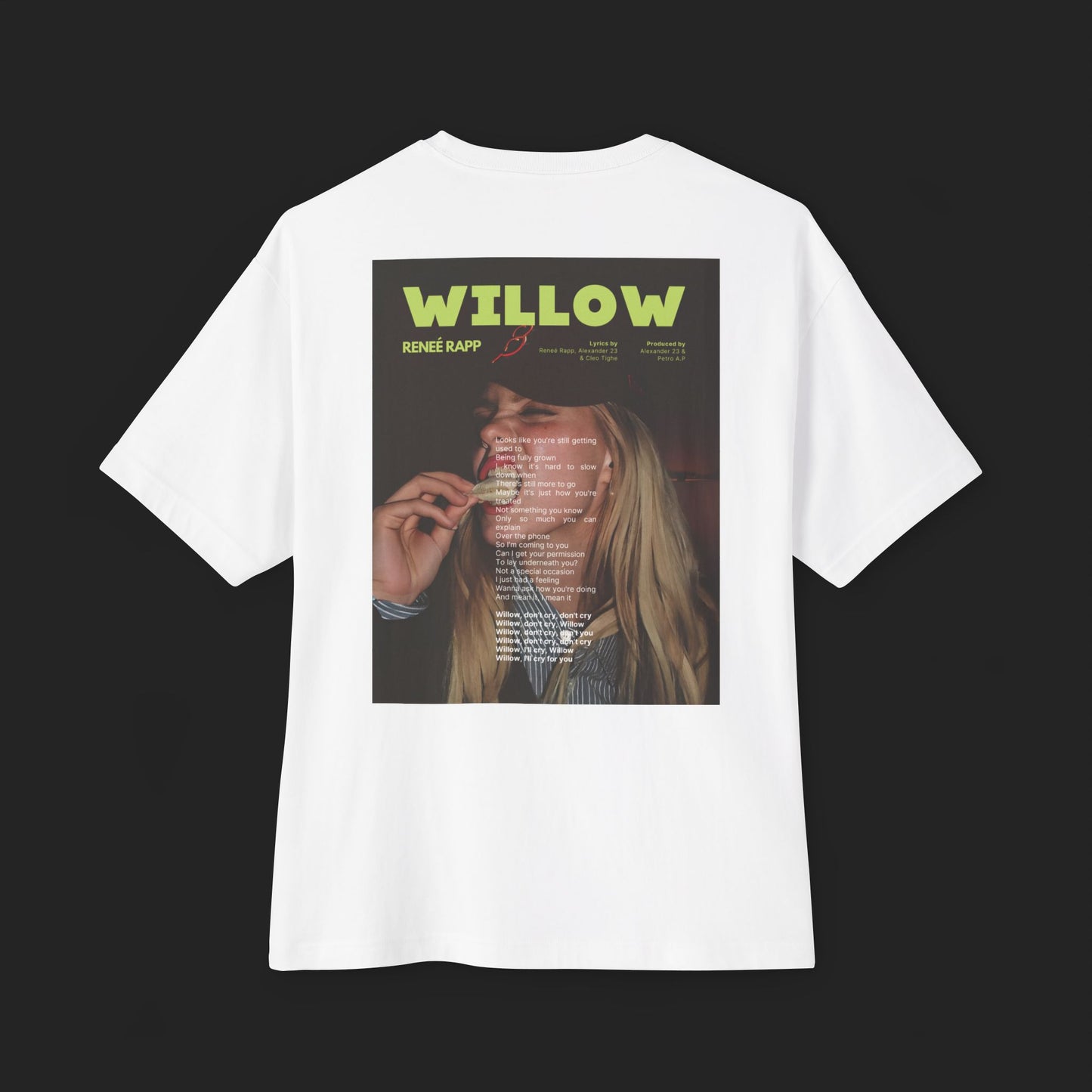 Renee Willow | Unisex oversized boxy tee