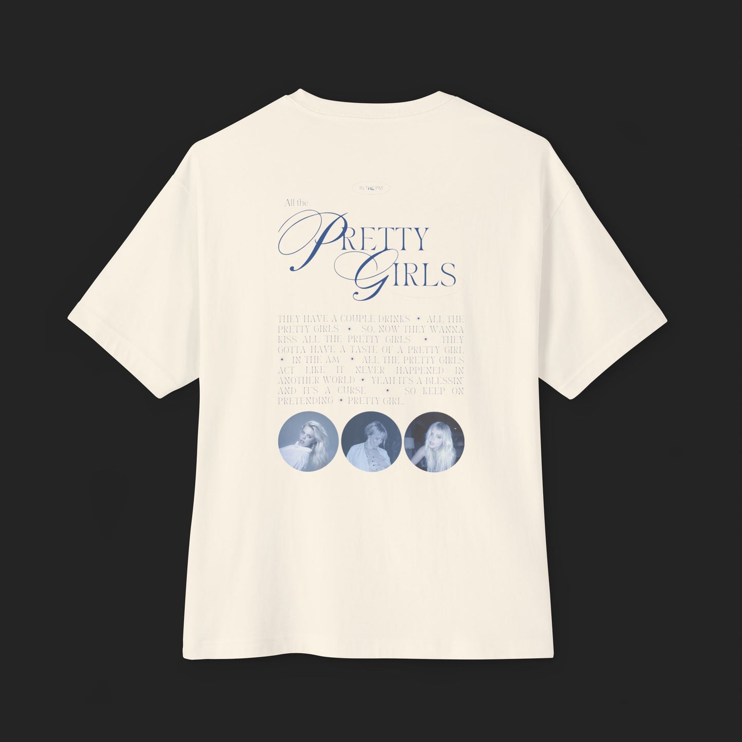 Renee Pretty Girls | Unisex oversized boxy tee