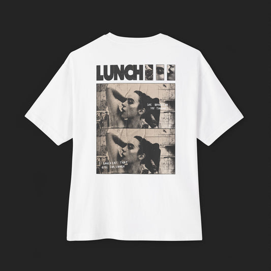 Billie Lunch | Unisex oversized boxy tee