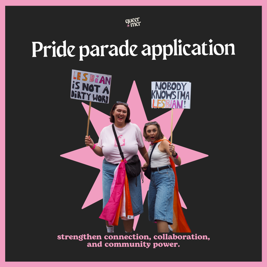 Manchester Pride Parade 2026 Application